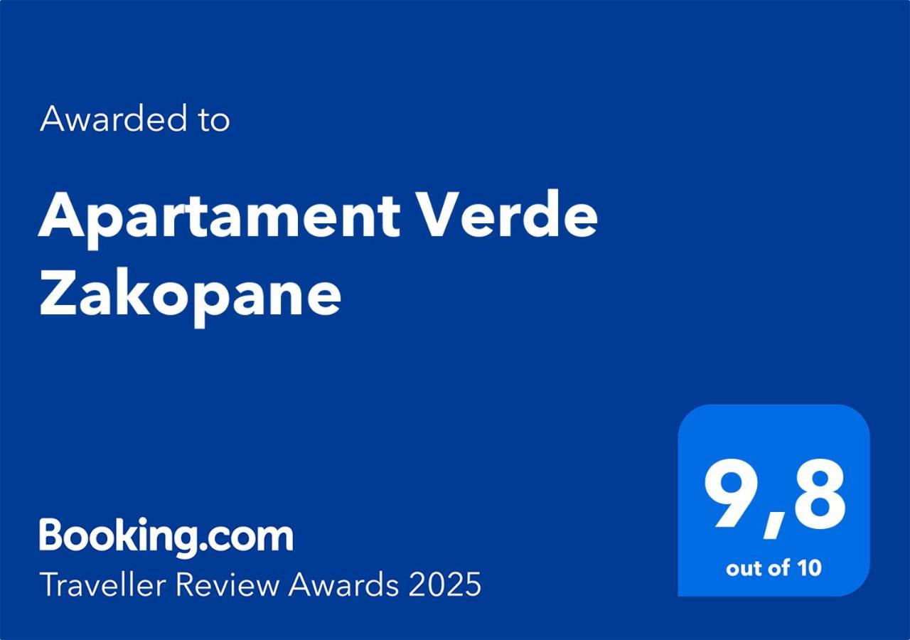 Apartament Verde Zakopane Ngoại thất bức ảnh